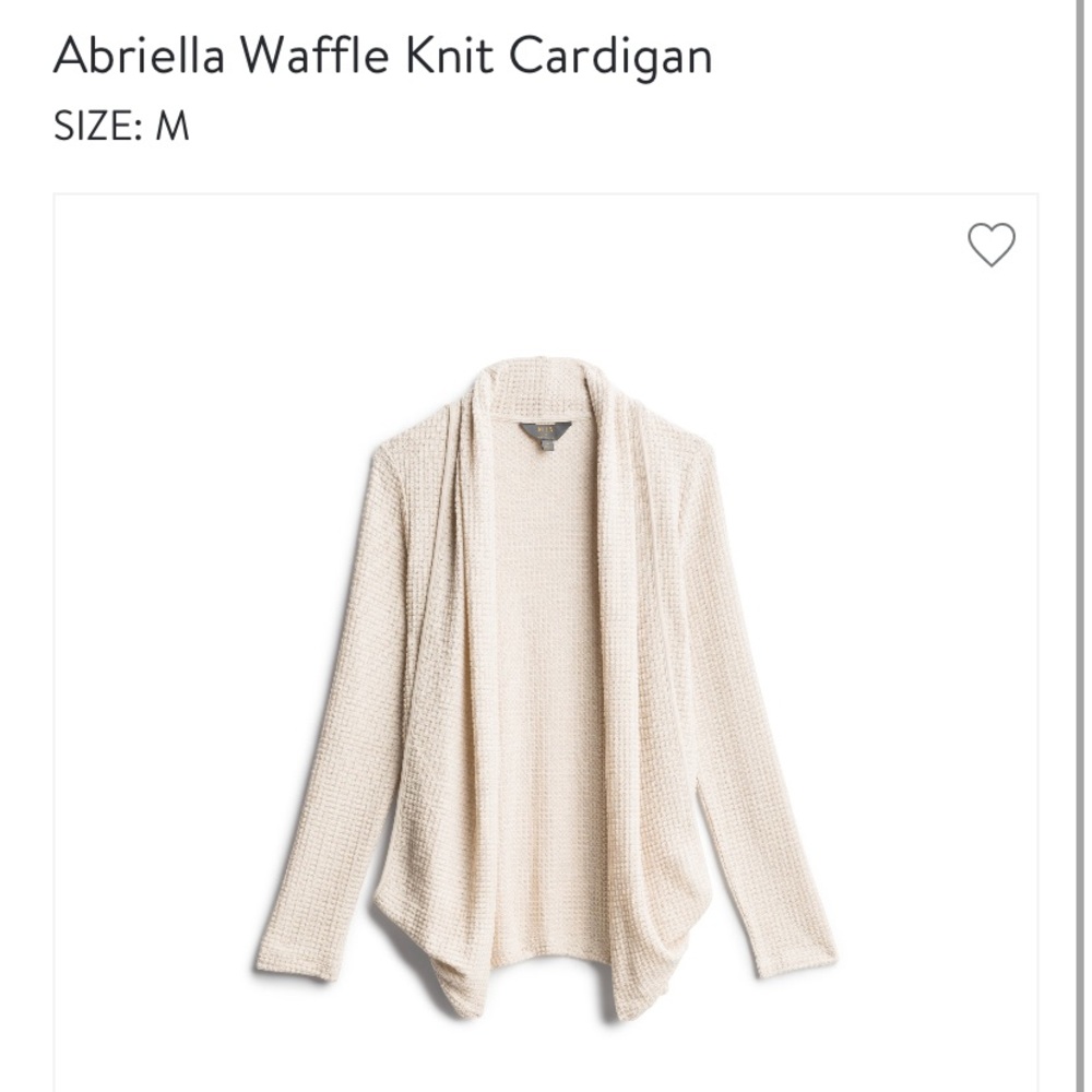 Tan Cardigan Sweater